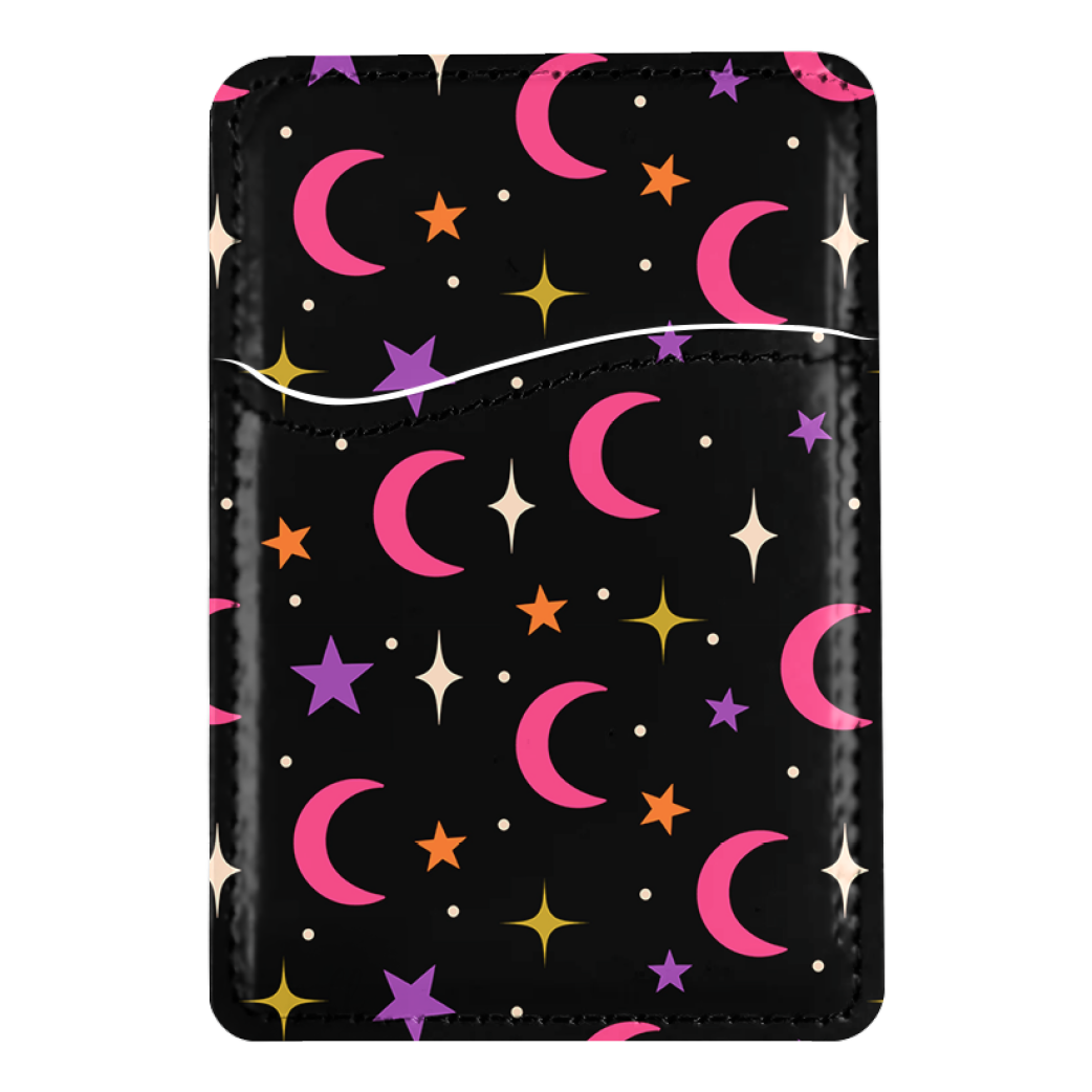 Neon Night MagSafe Card Holder
