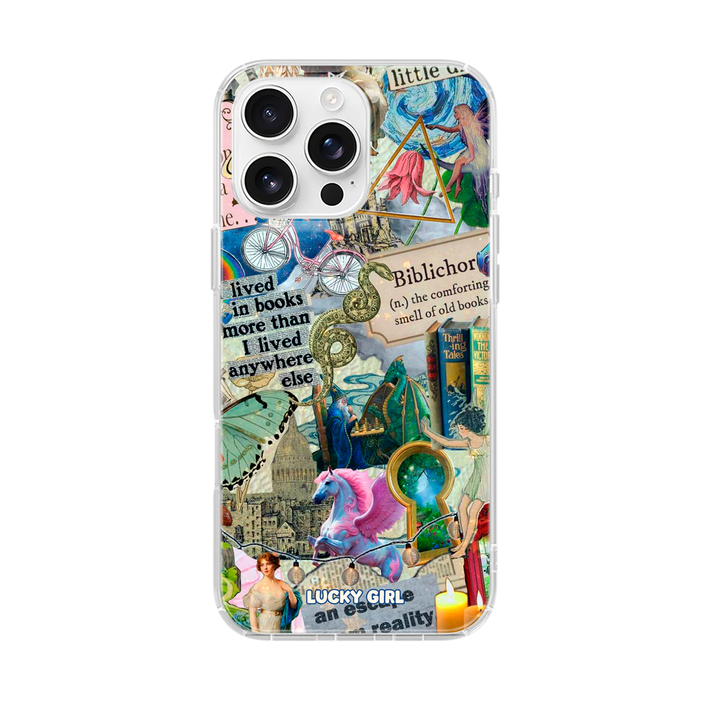 Once Upon A Time Clear Case Insert iPhone 17