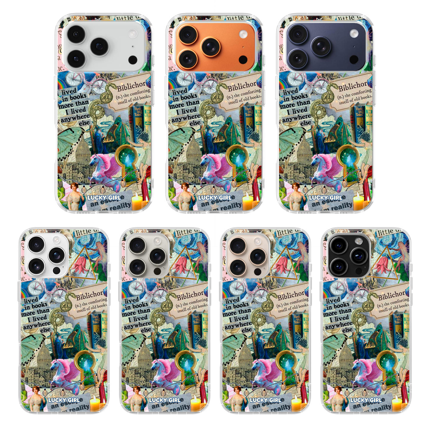 Once Upon A Time Clear Case Insert iPhone 17