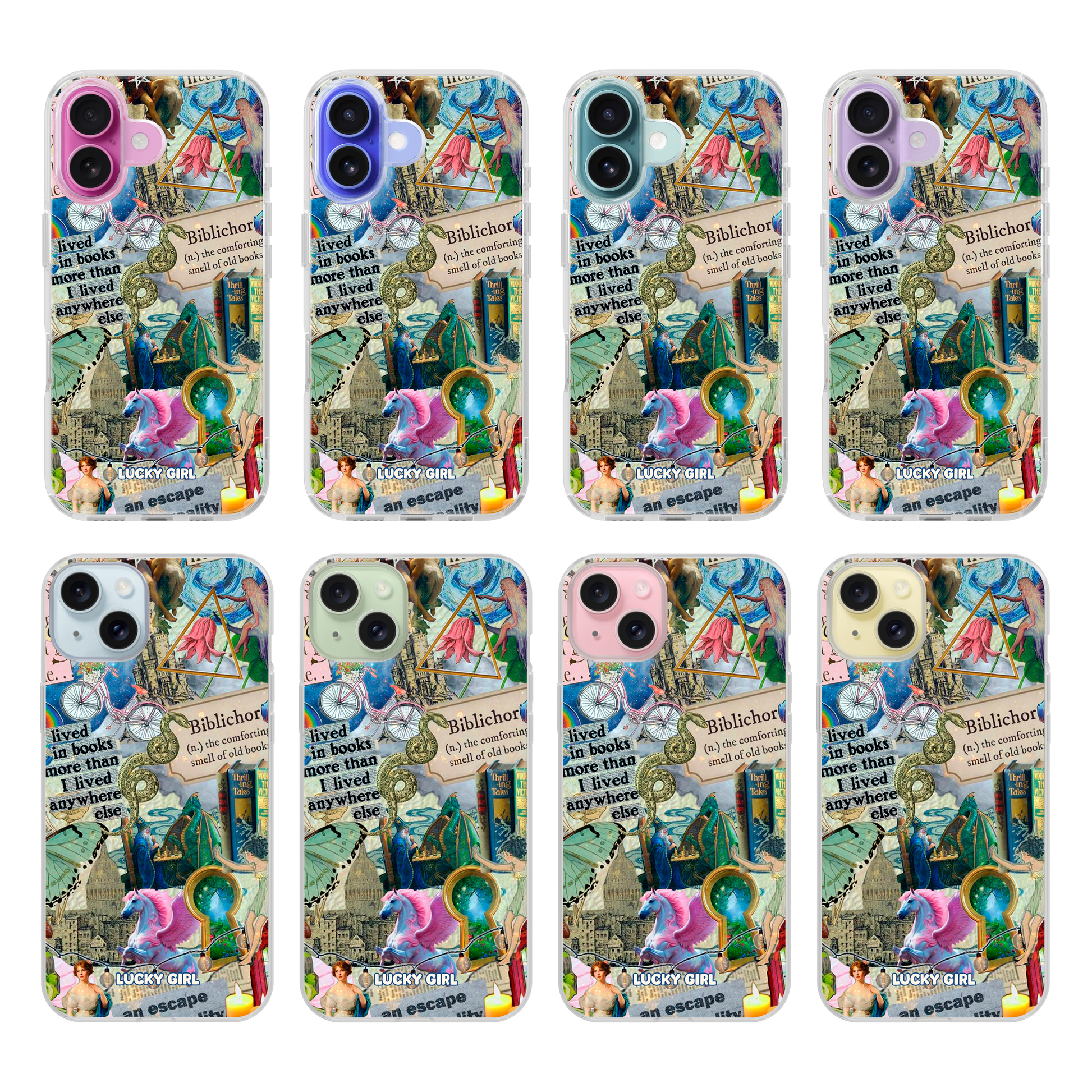Once Upon A Time Clear Case Insert iPhone 17