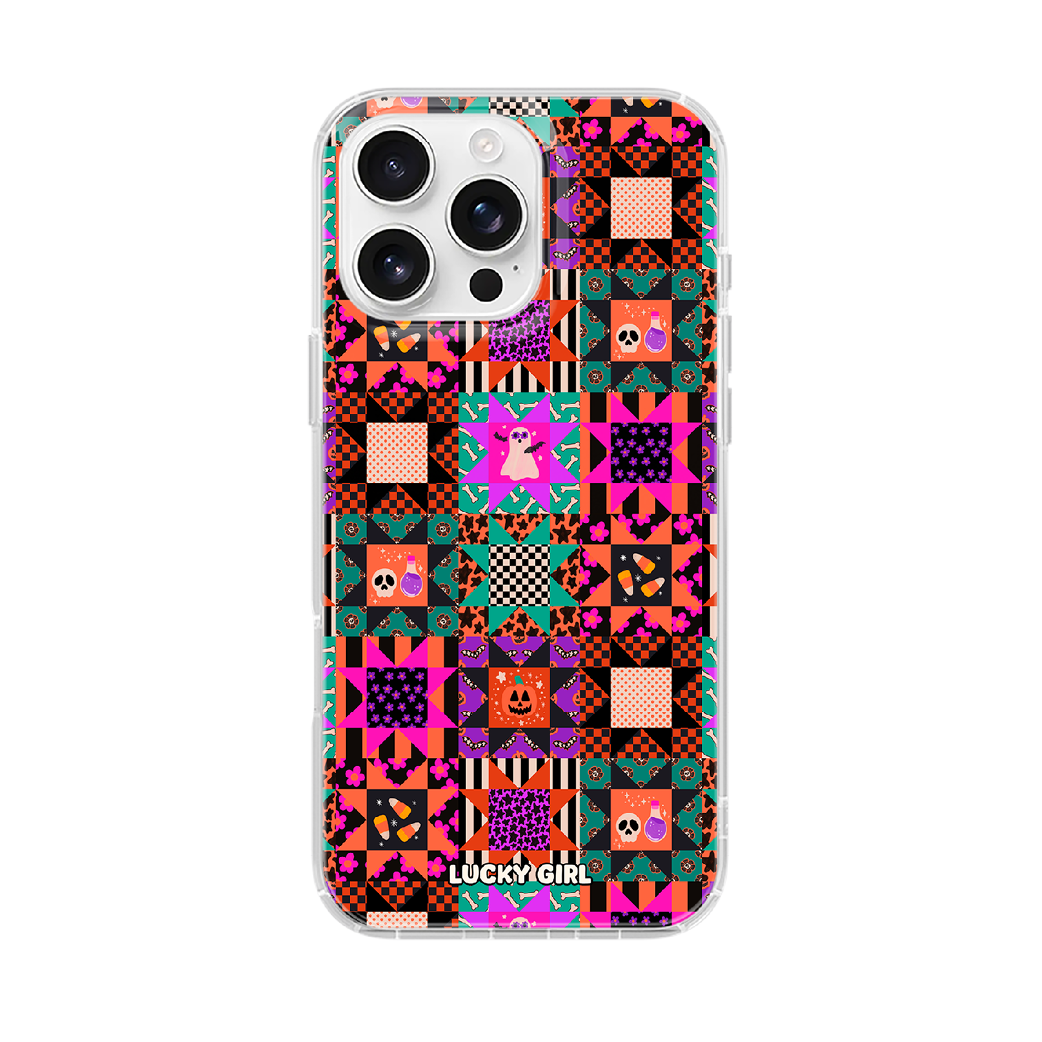Patchwork Fright Clear Case Insert iPhone 17
