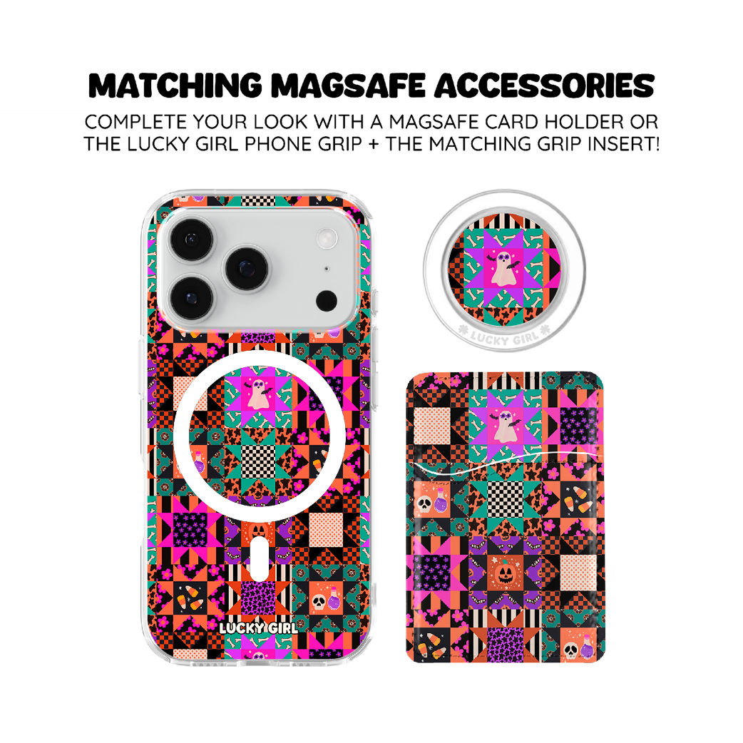 Patchwork Fright Clear Case Insert iPhone 17