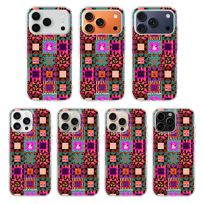 Patchwork Fright Clear Case Insert iPhone 17