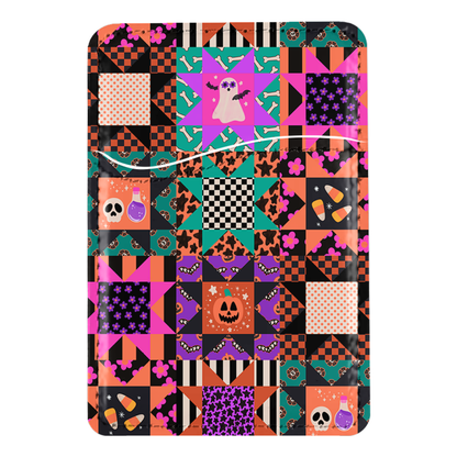 Patchwork Fright MagSafe Card Holder