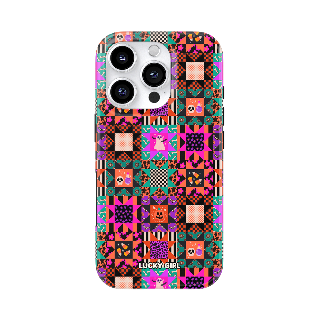 Patchwork Fright Phone Case iPhone 17 / Yes