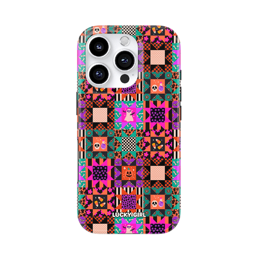 Patchwork Fright Phone Case iPhone 17 / Yes