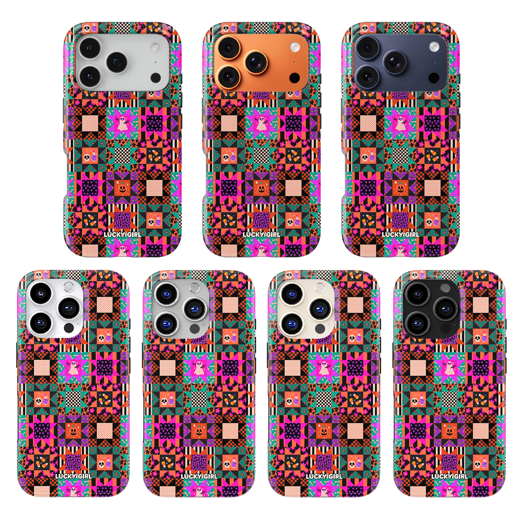 Patchwork Fright Phone Case iPhone 17 / Yes
