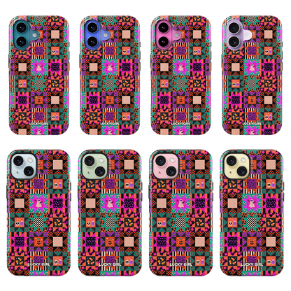 Patchwork Fright Phone Case iPhone 17 / Yes