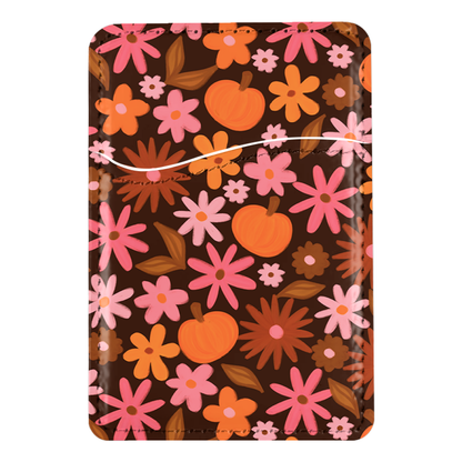 Petals & Pumpkins MagSafe Card Holder