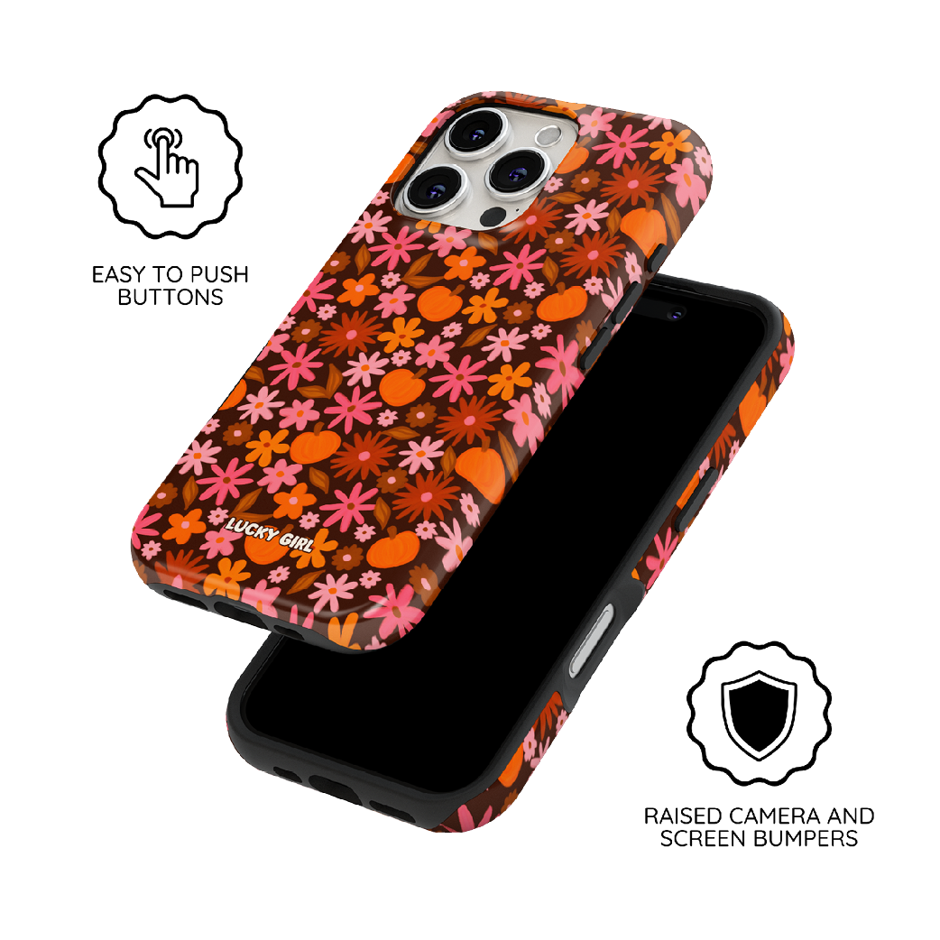 Petals & Pumpkins Phone Case iPhone 17 / Yes