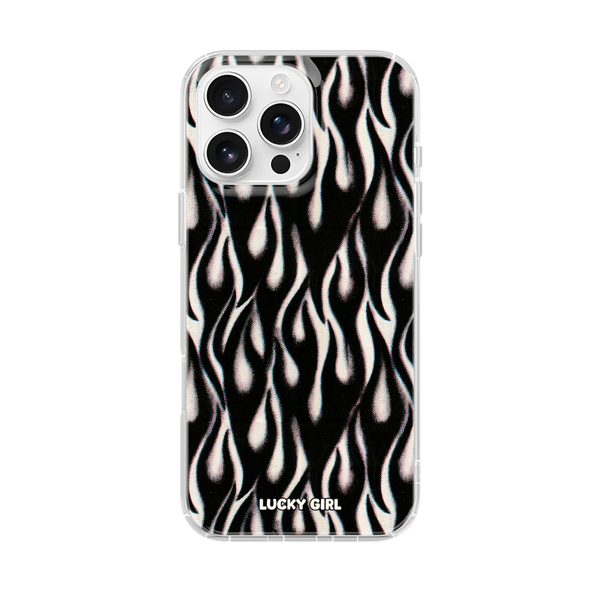 Phantom Flames Clear Case Insert iPhone 17