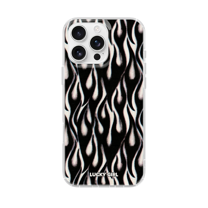 Phantom Flames Clear Case Insert iPhone 17