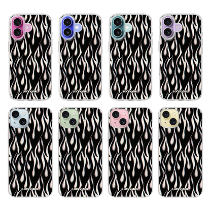 Phantom Flames Clear Case Insert iPhone 17