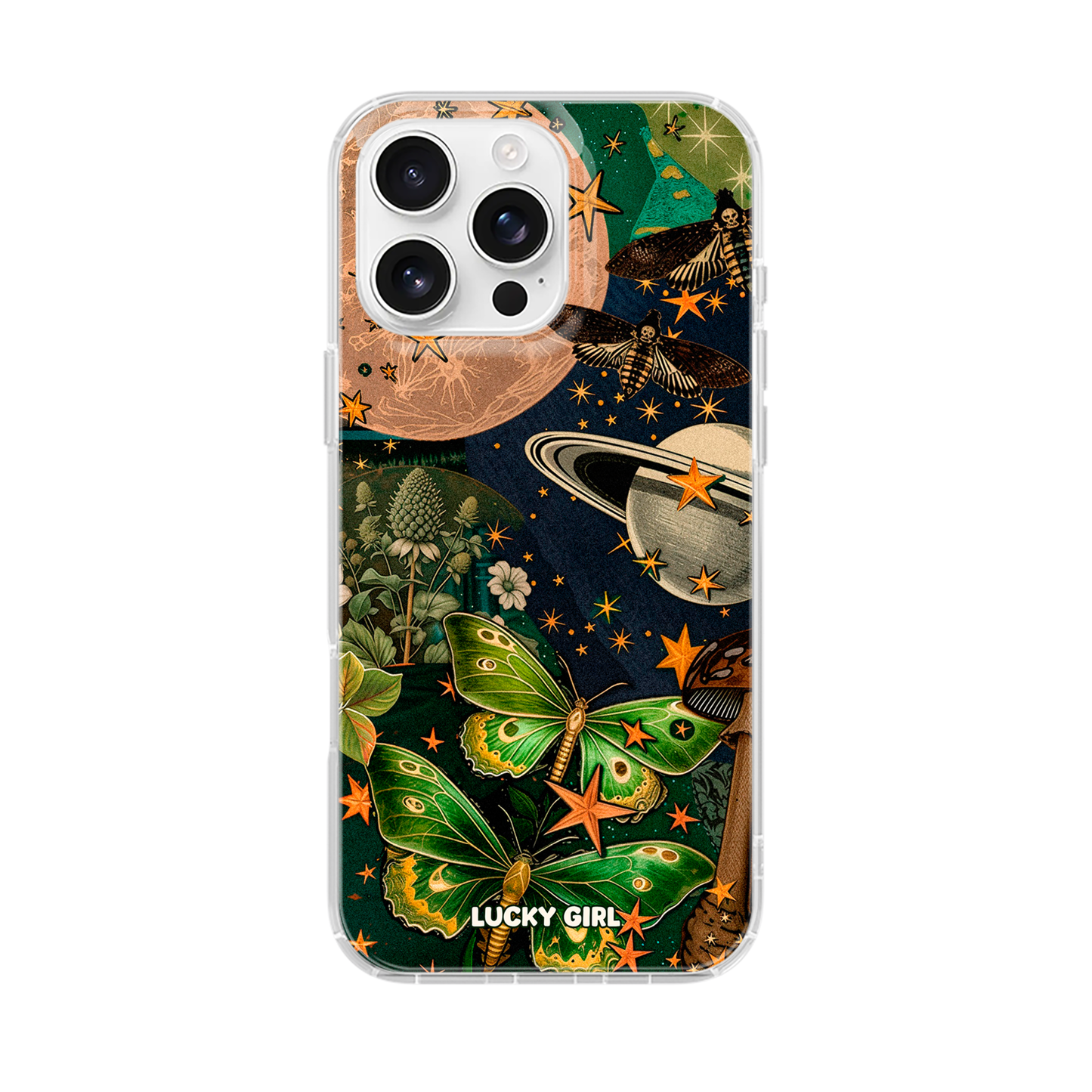 Planetary Alignment Clear Case Insert iPhone 17