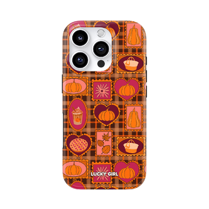 Pumpkin Postage Phone Case iPhone 17 / Yes