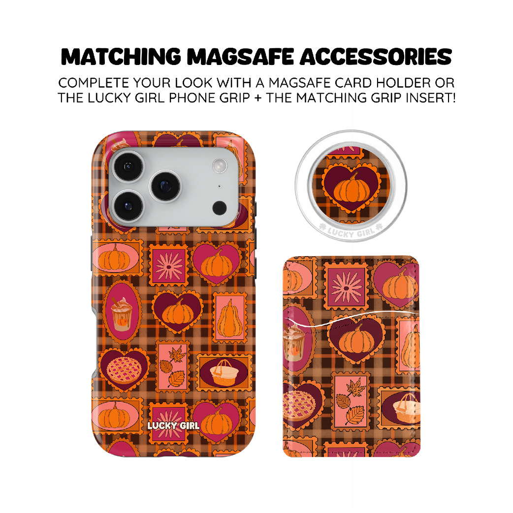 Pumpkin Postage Phone Case iPhone 17 / Yes