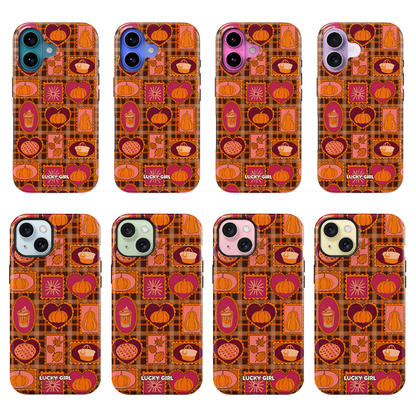 Pumpkin Postage Phone Case iPhone 17 / Yes
