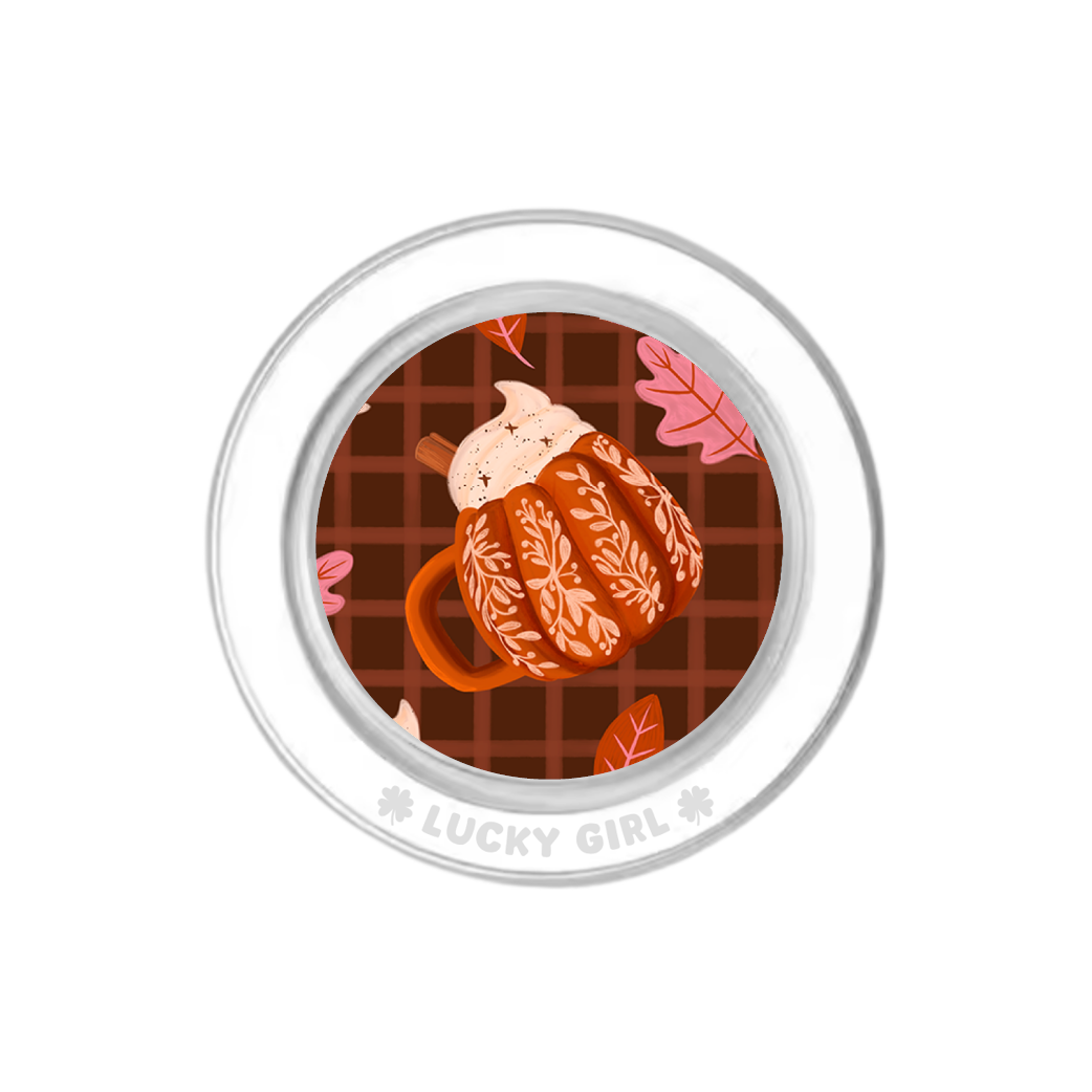 Pumpkin Spice Phone Grip Insert Standard