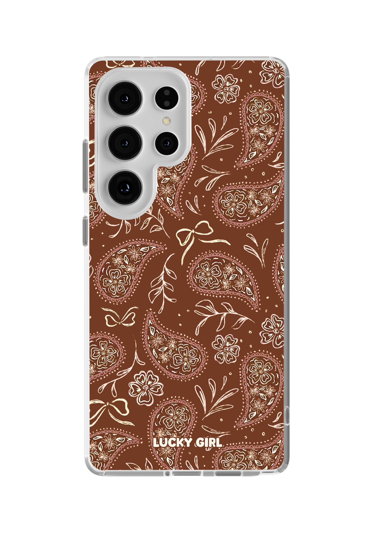 Prairie Paisley Clear Case Insert