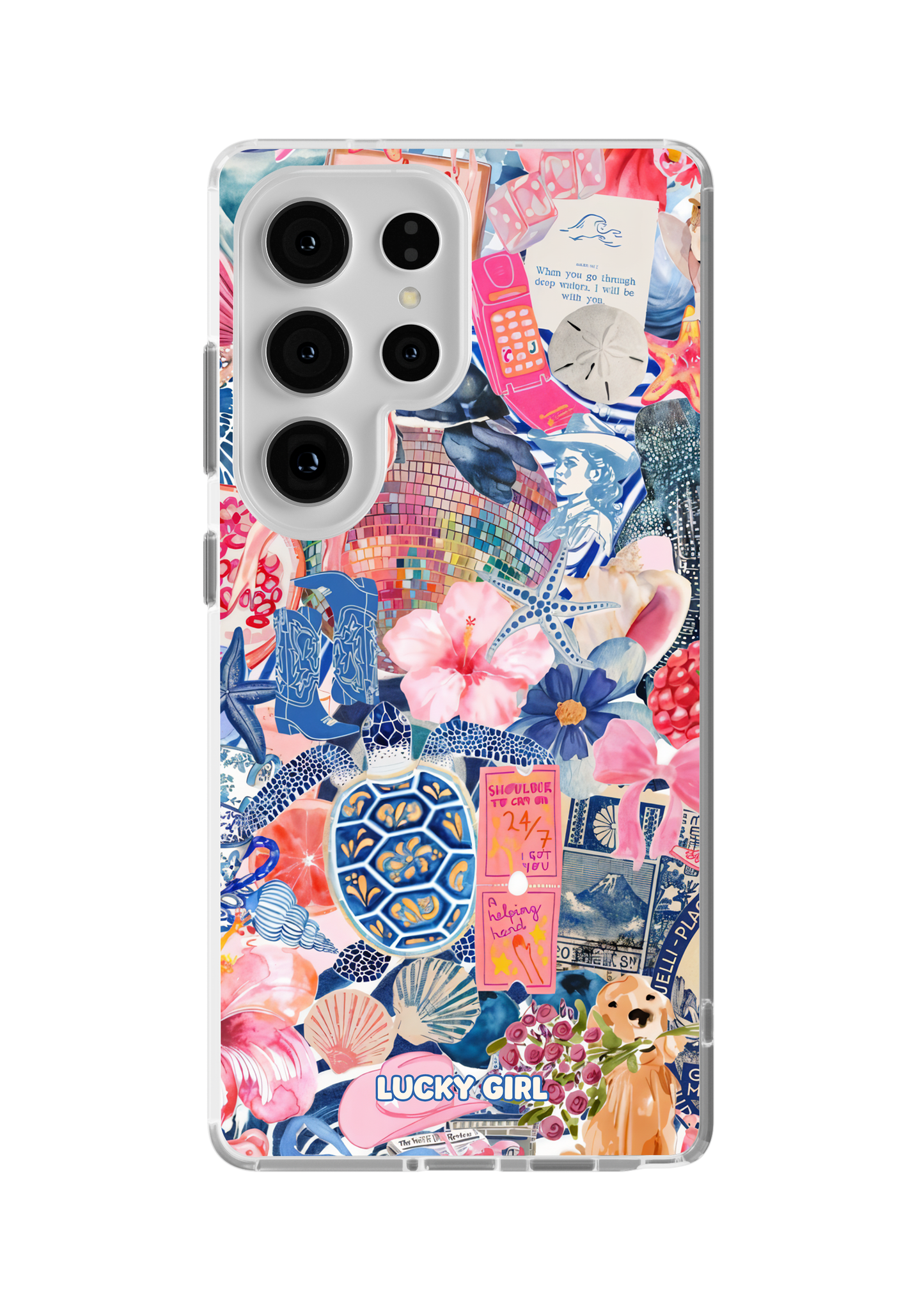 Seas the Day Clear Case Insert