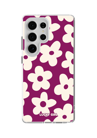 Velvet Big Blooms Clear Case Insert