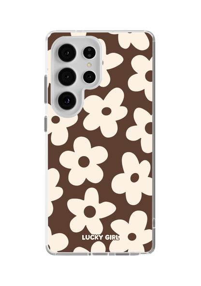 Espresso Big Blooms Clear Case Insert