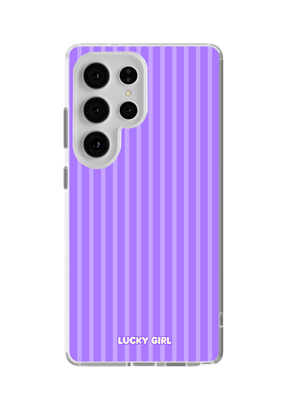 Ube Stripes Clear Case Insert