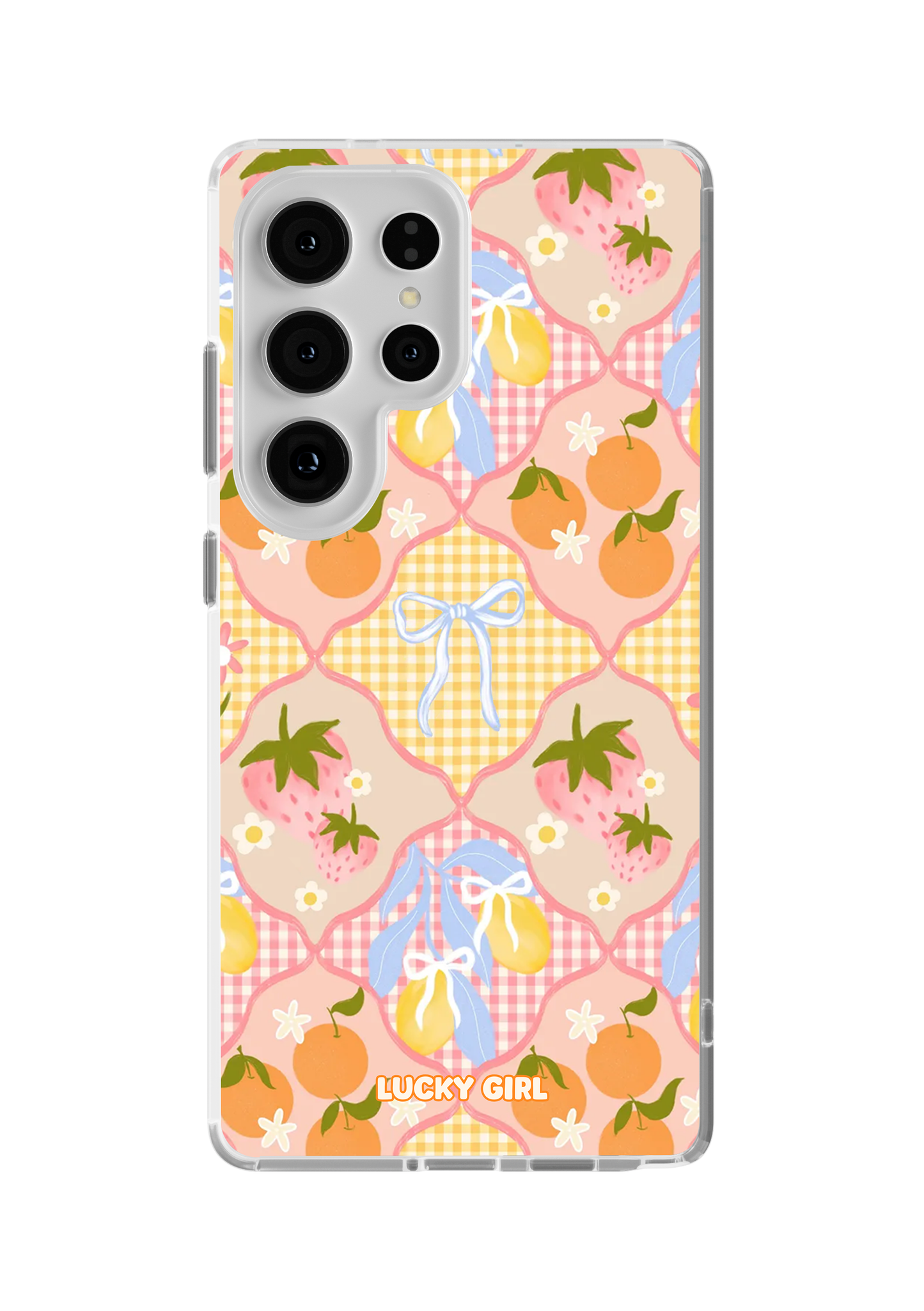 Gingham Grove Clear Case Insert