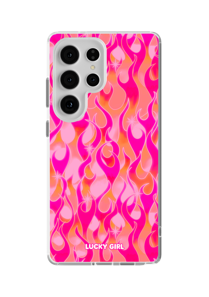 Fever Flames Clear Case Insert