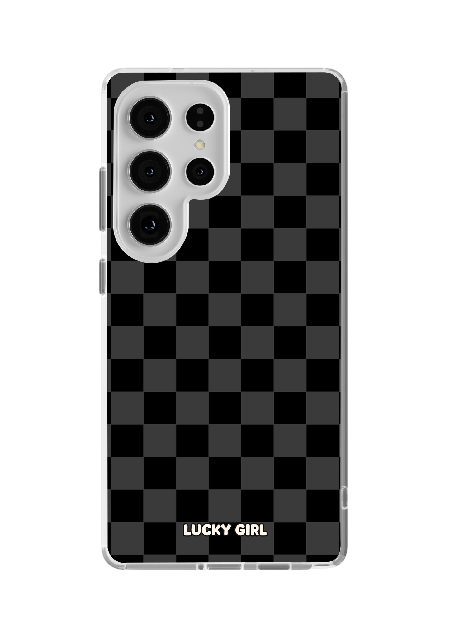 Onyx Checkers Clear Case Insert