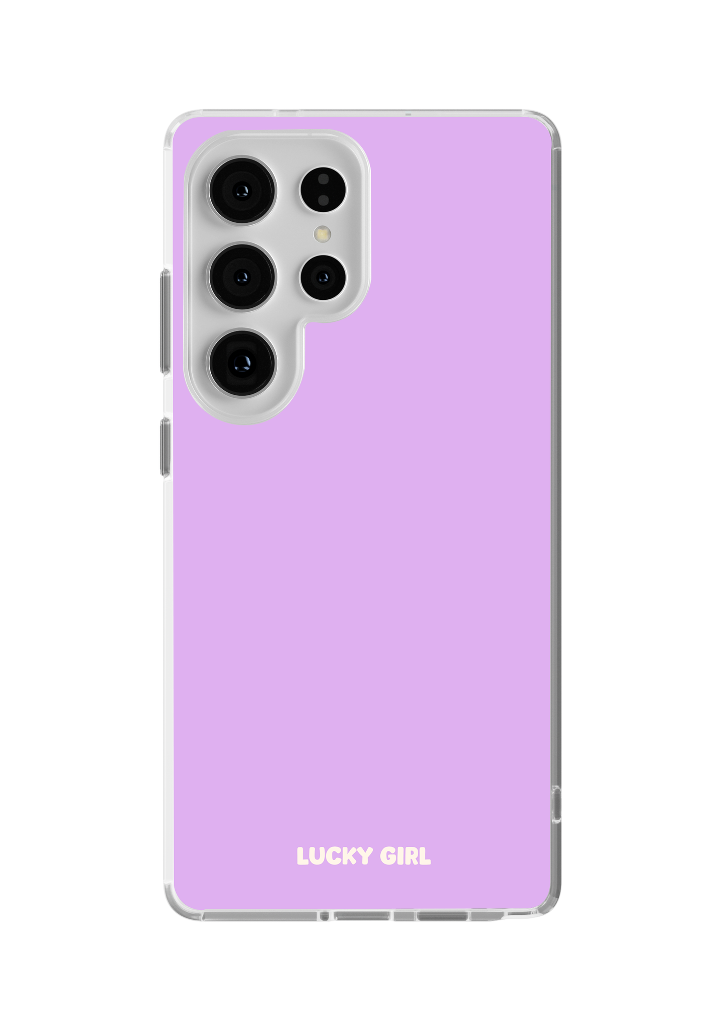 Lilac Solids Clear Case Insert