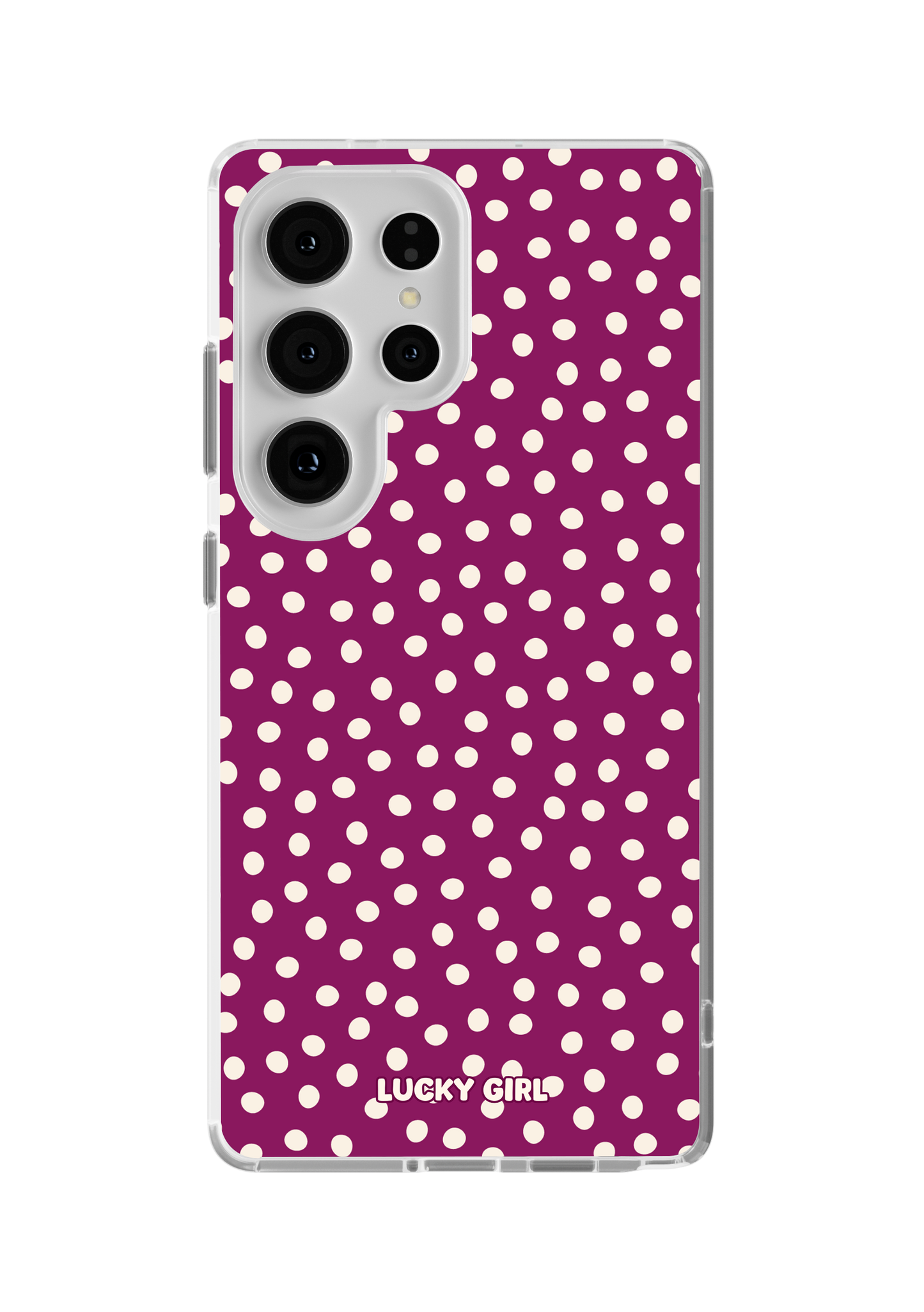 Velvet Dots Clear Case Insert