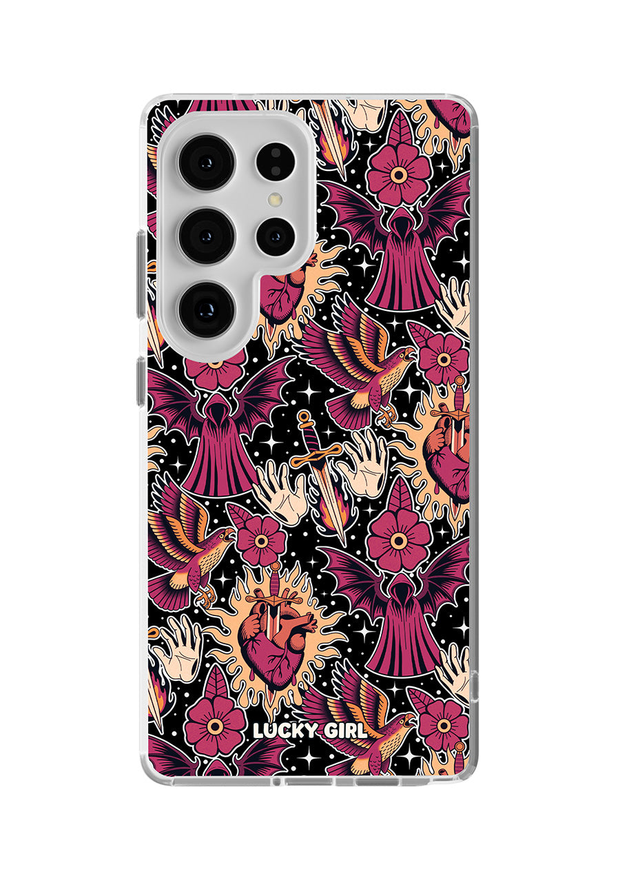 Silent Heart Clear Case Insert