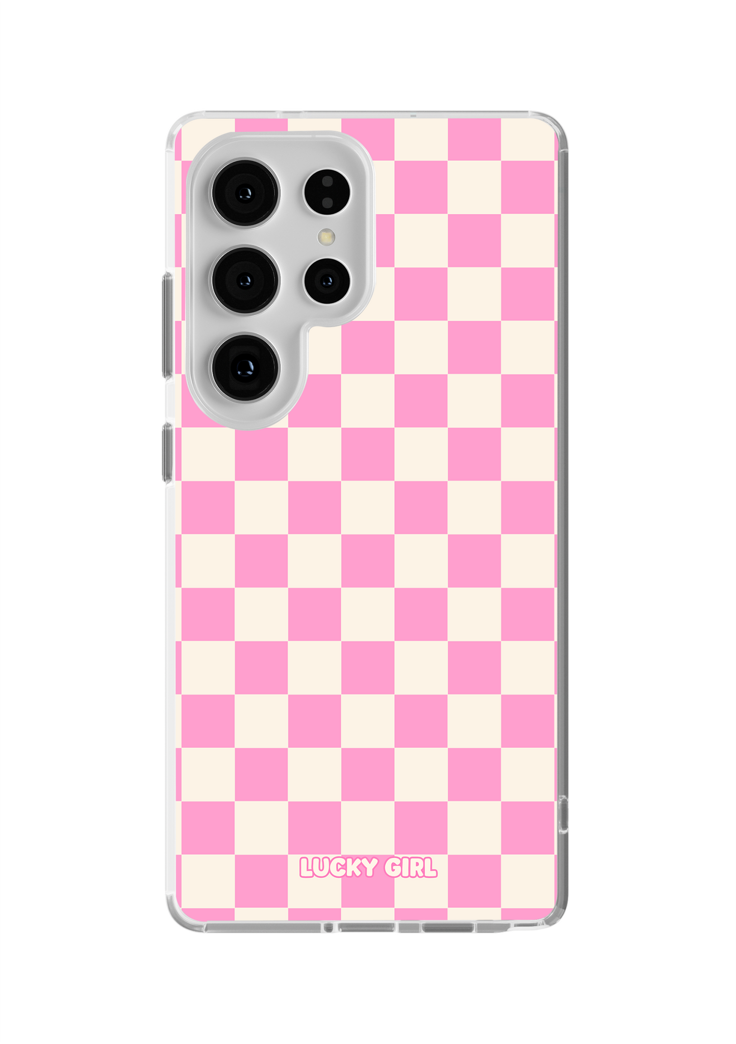 Bubblegum Checkers II Clear Case Insert