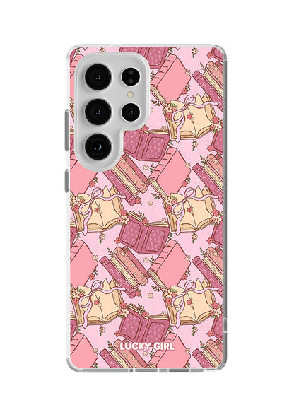 Pink Prose Clear Case Insert