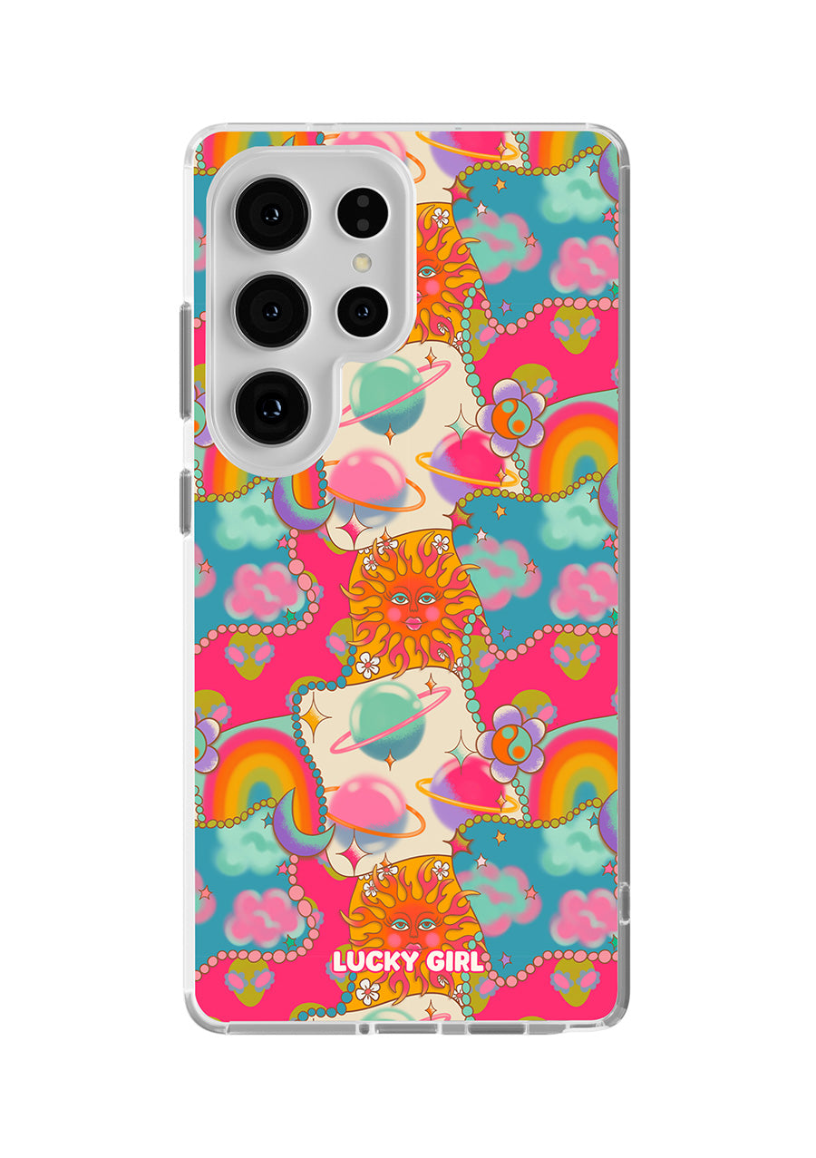 Neon Cosmos Clear Case Insert