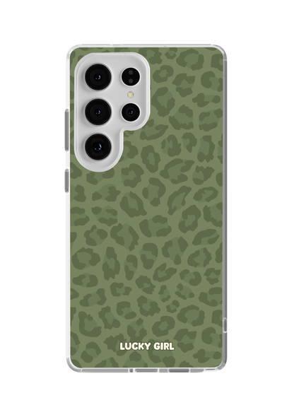 Moss Leopard Clear Case Insert