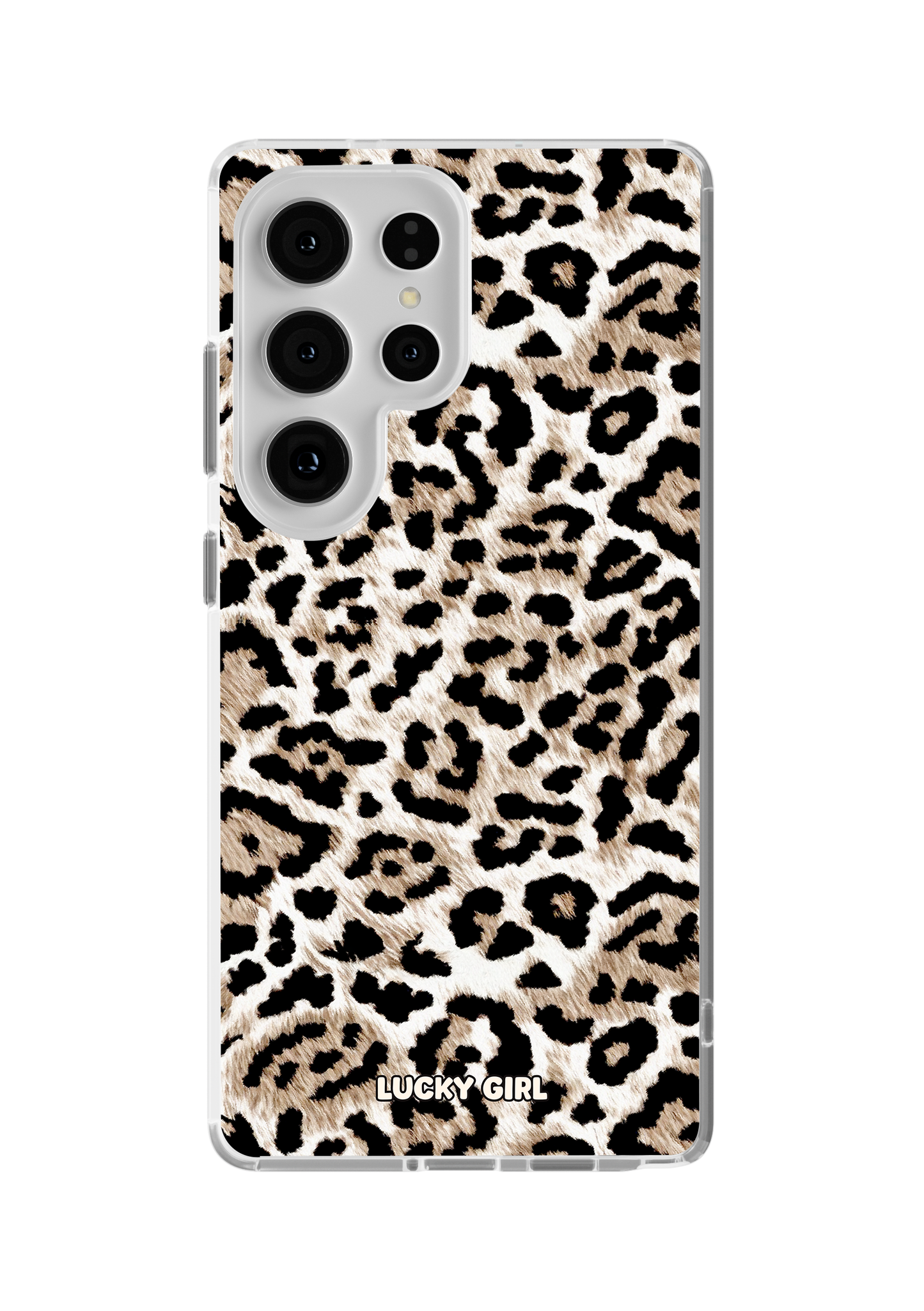 Wild Leopard Clear Case Insert