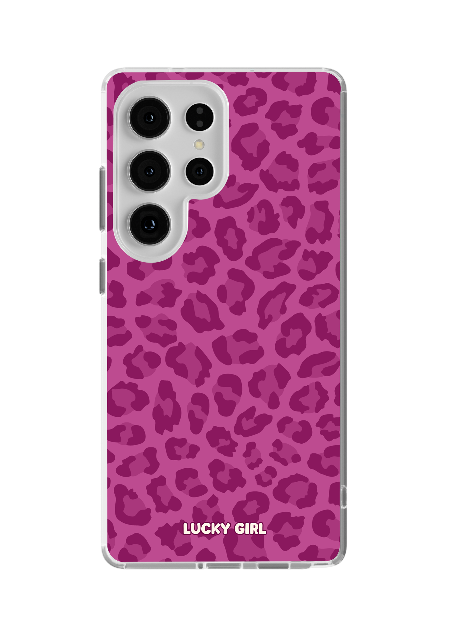 Velvet Leopard Clear Case Insert
