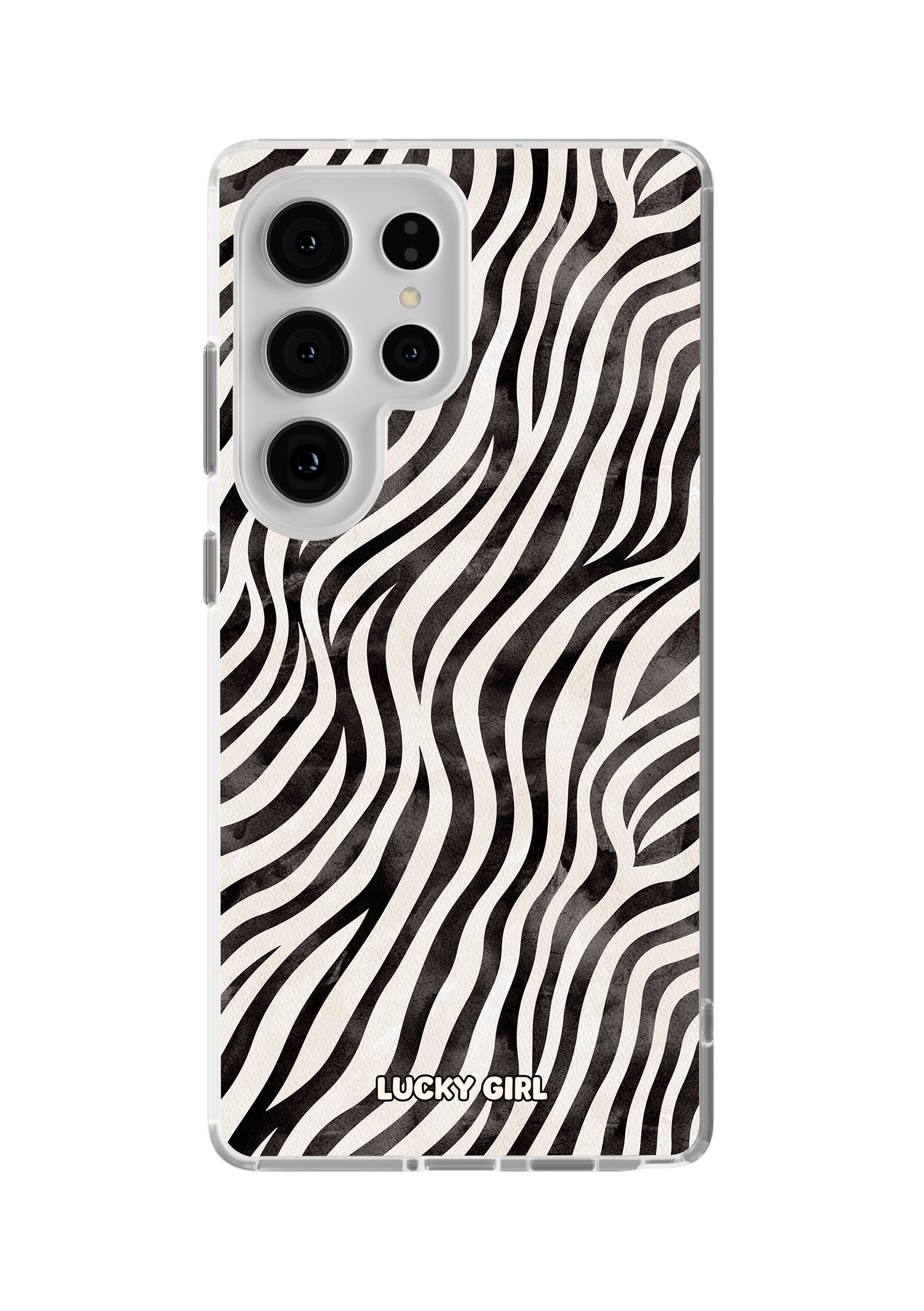 Classic Zebra Clear Case Insert
