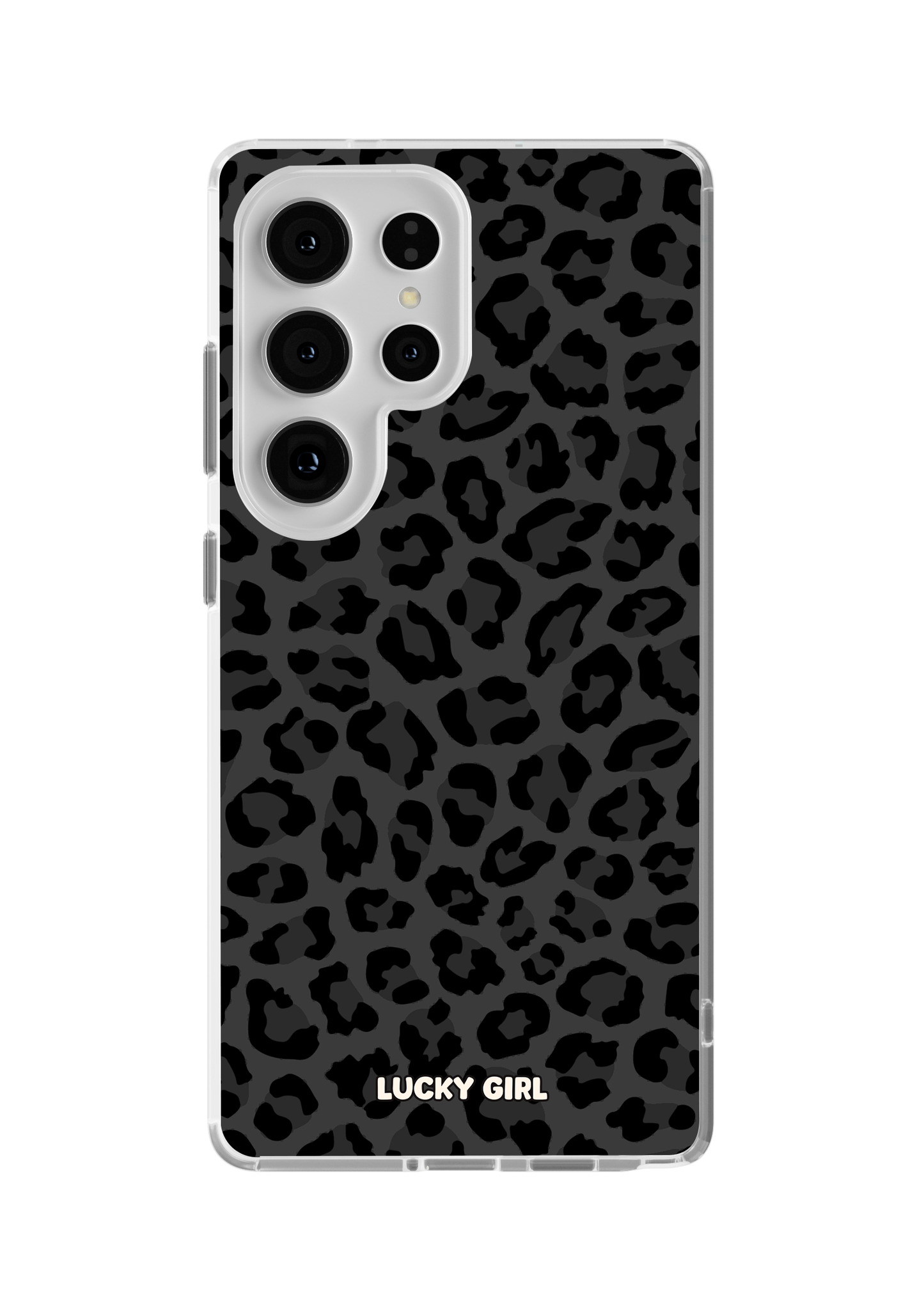 Onyx Leopard Clear Case Insert