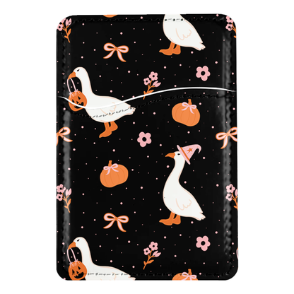 Spooky Goose MagSafe Card Holder