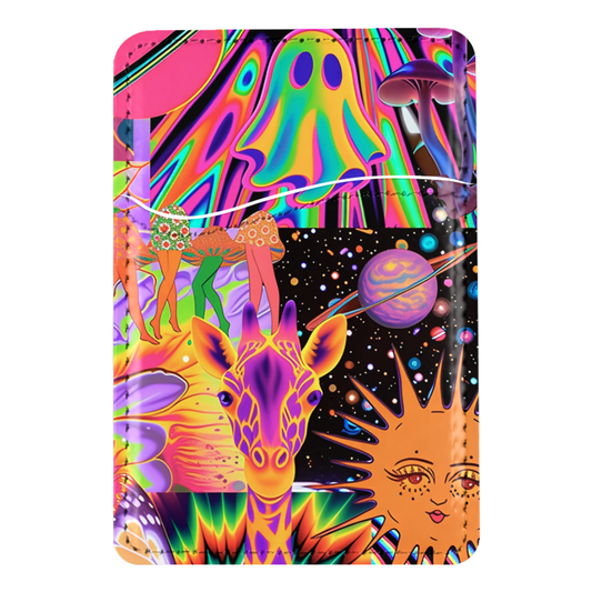 Technicolor Trip MagSafe Card Holder