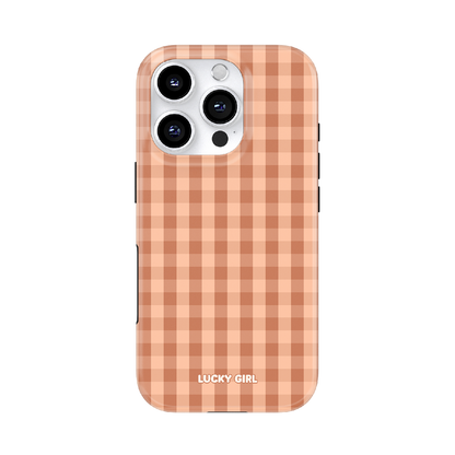 Teddy Gingham Phone Case iPhone 17 / Yes