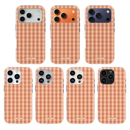 Teddy Gingham Phone Case iPhone 17 / Yes