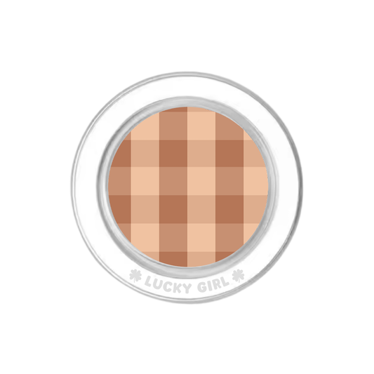 Teddy Gingham Phone Grip Insert Standard