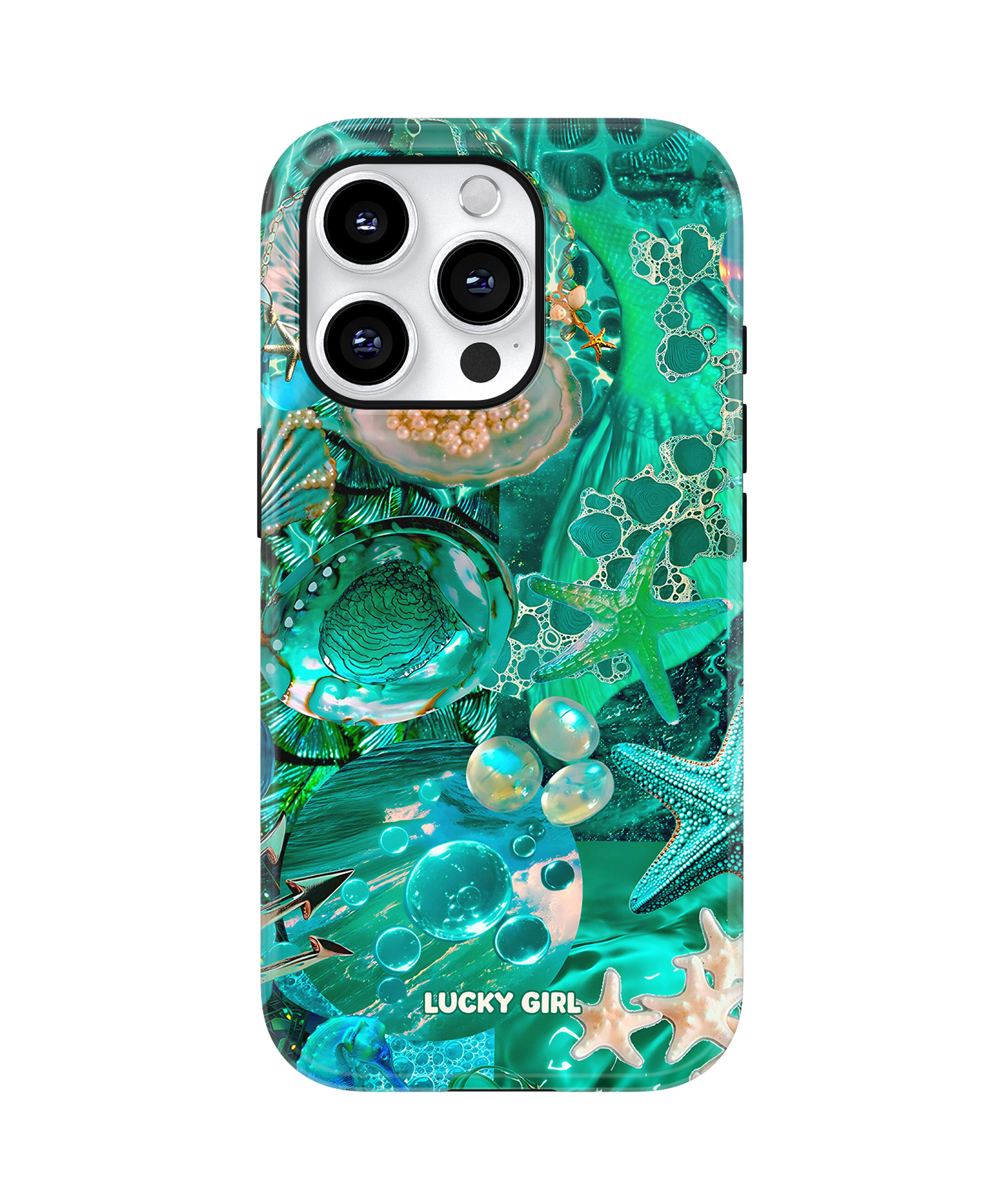 Aquamarine Phone Case iPhone 14 Pro Max / Yes