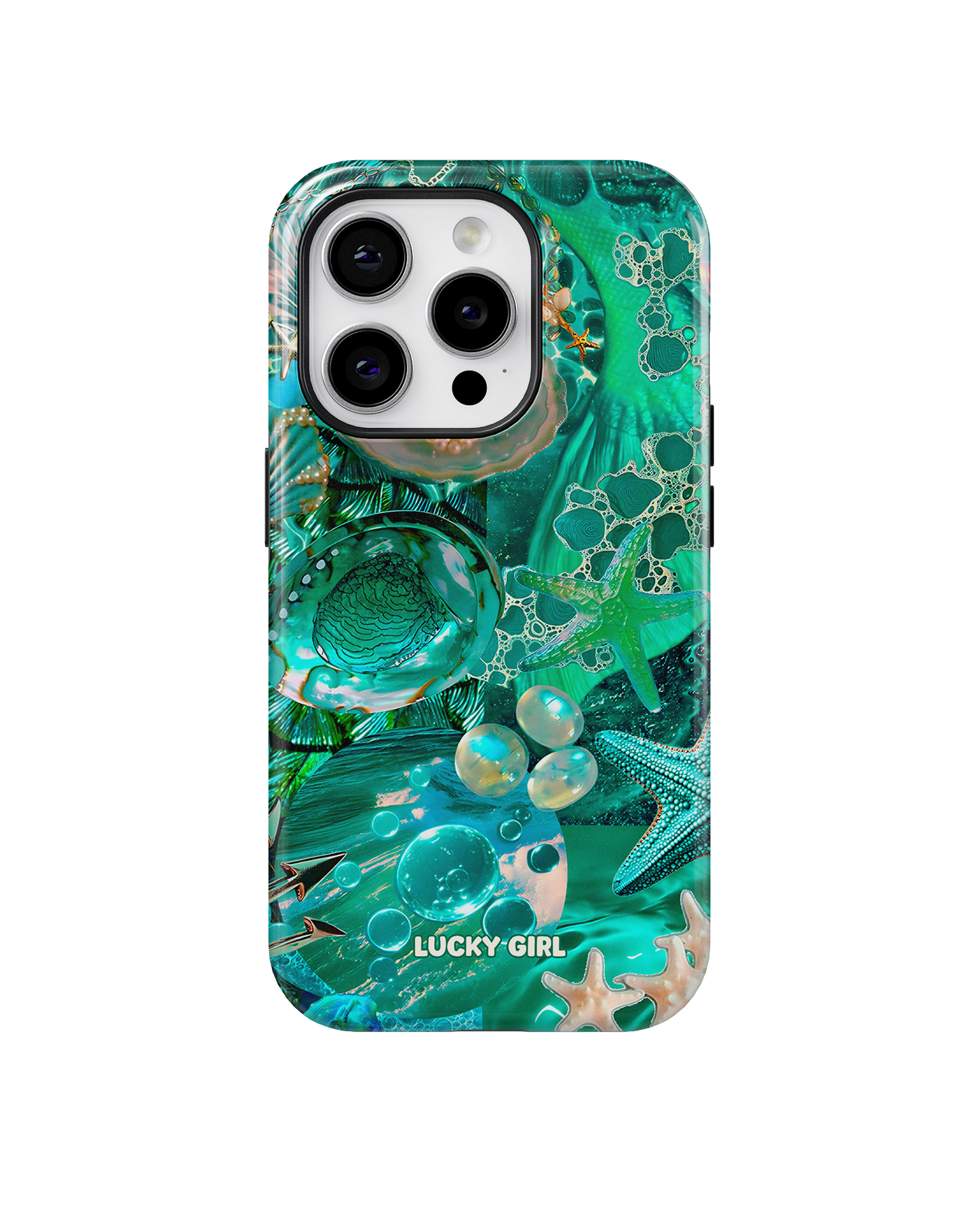 Aquamarine Phone Case iPhone 15 Pro / Yes