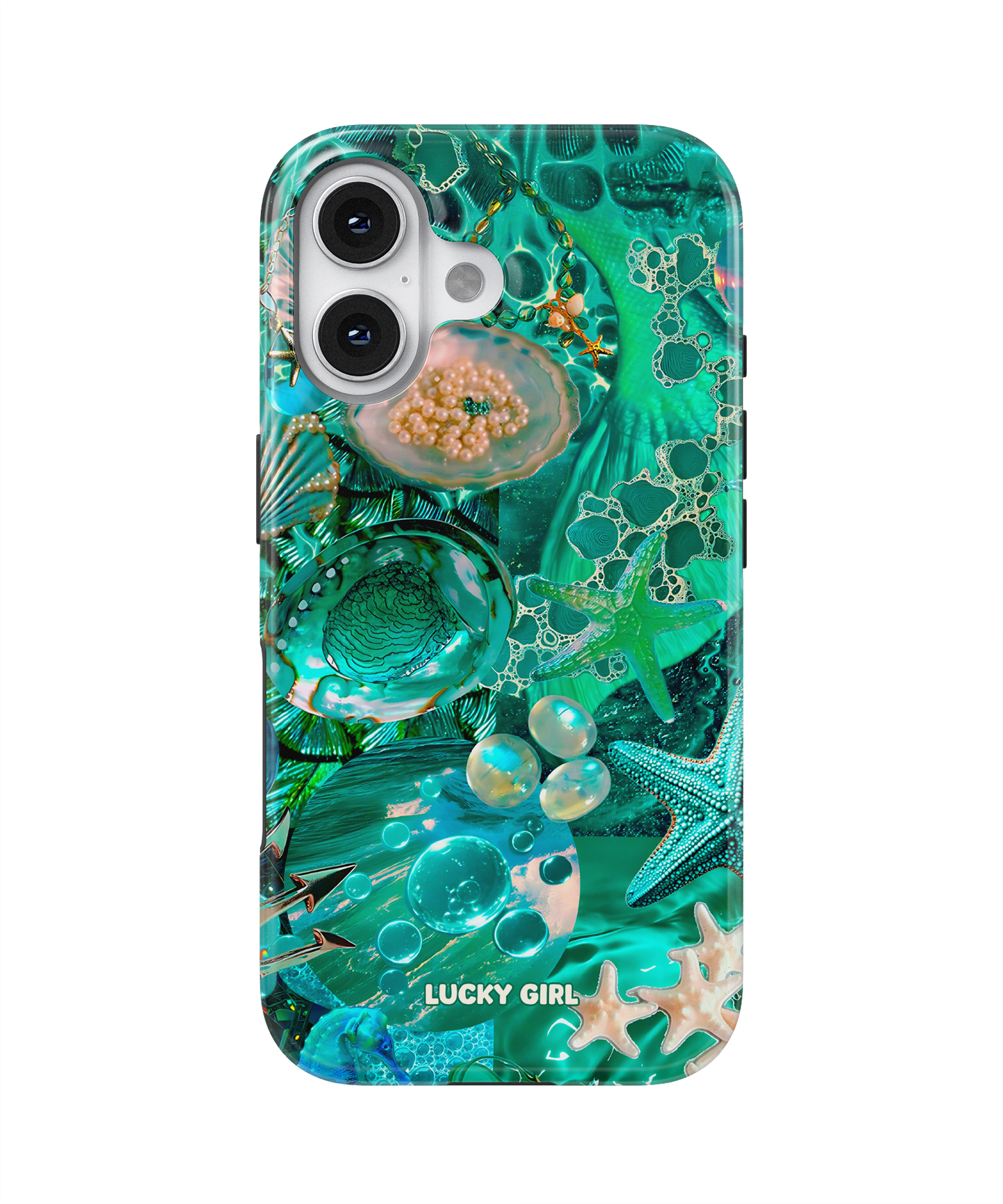 Aquamarine Phone Case iPhone 16 Plus / Yes