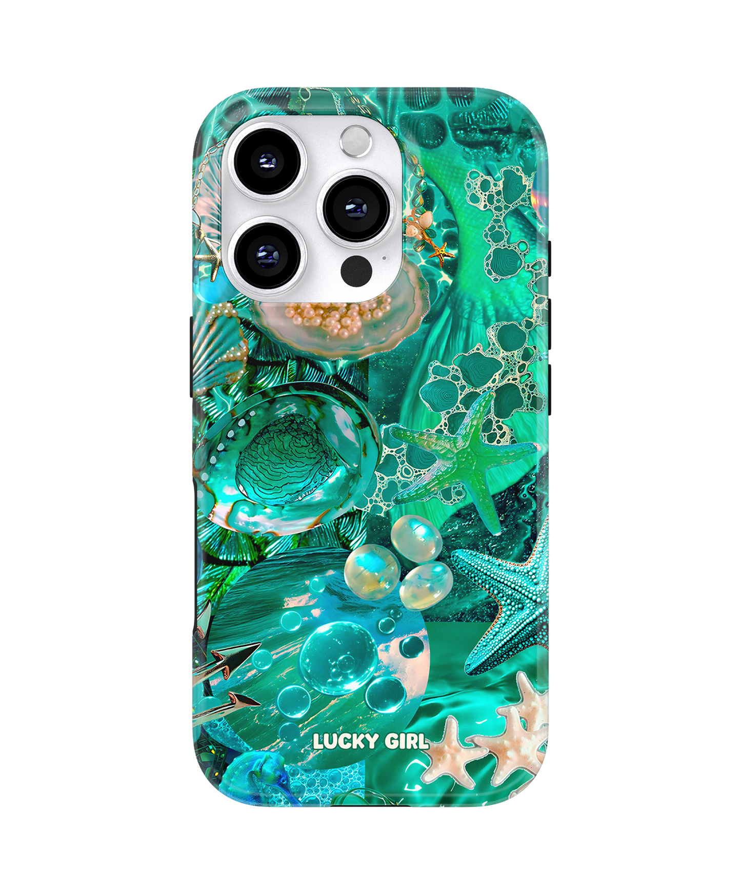 Aquamarine Phone Case iPhone 16 Pro Max / Yes